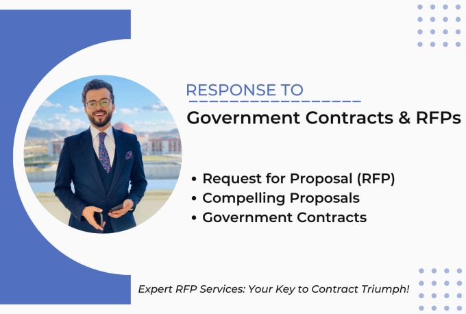 Gig Preview - Do professional rfp writing and government contracts