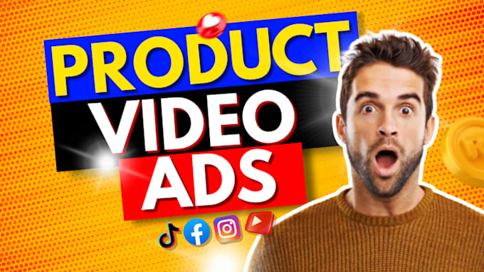 Gig Preview - Be your shopify product video ad maker for youtube,facebook,instagram and tiktok