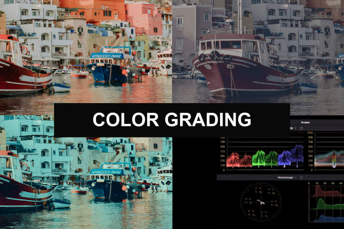 Gig Preview - Do color grading to your footage