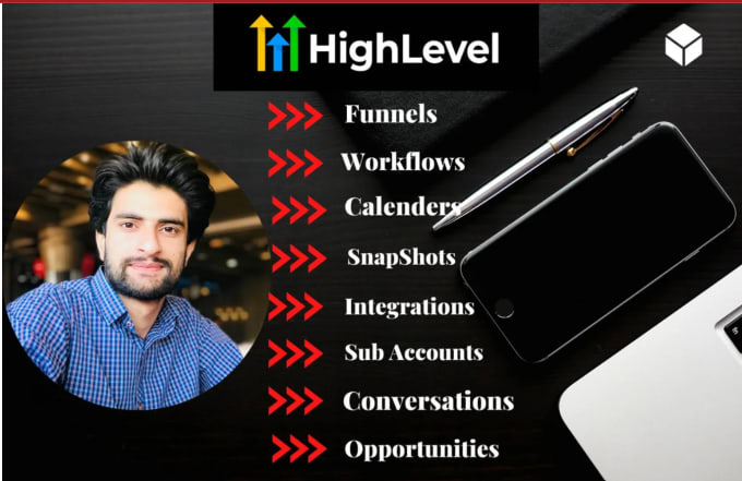 Gig Preview - Be your go high level expert and account manager