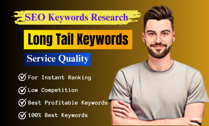 Gig Preview - Do profitable seo keyword research for your website