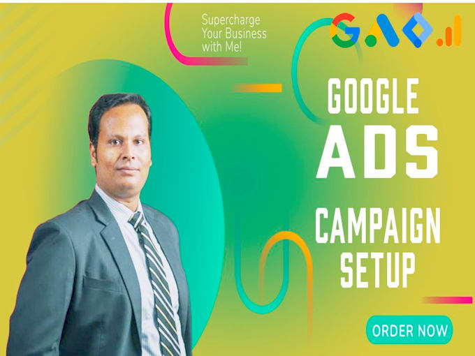 Gig Preview - Setup your google ads PPC campaign for better ROI