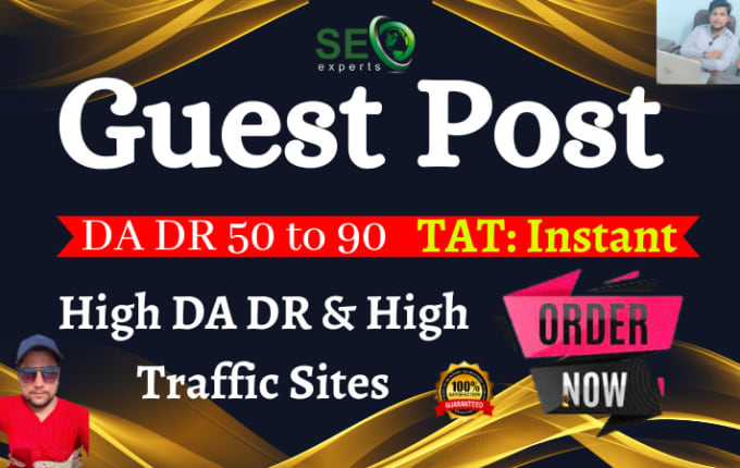 Gig Preview - Do quality guest posting service for effective backlinks