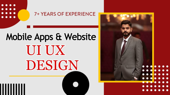 Gig Preview - Do UI UX design, website, dashboard, mobile app UI UX design