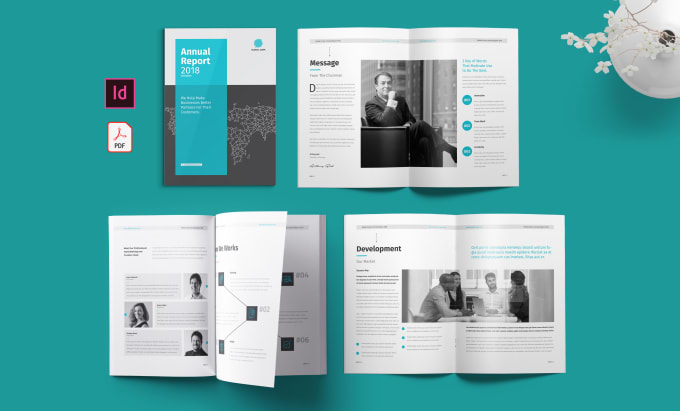 Gig Preview - Design superb brochures, company profiles, business proposals, reports quickly