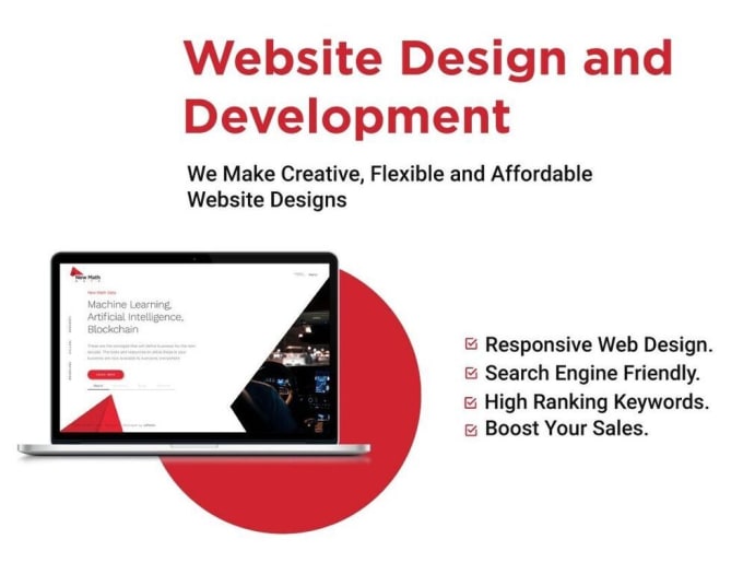 Gig Preview - Do a responsive websites and applications