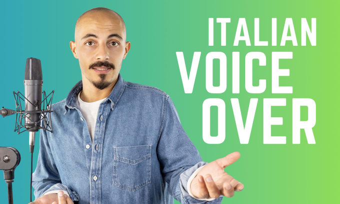 Gig Preview - Record italian voiceover for animation video