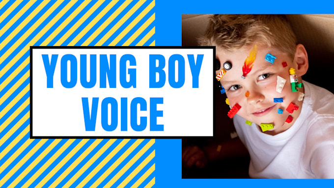 Gig Preview - Record a boy voice over american kid