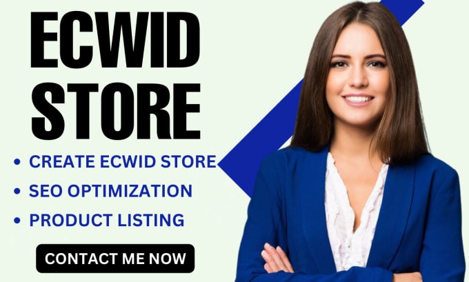 Gig Preview - Design ecwid store redesign ecwid bigcommerce store design bigcommerce redesign