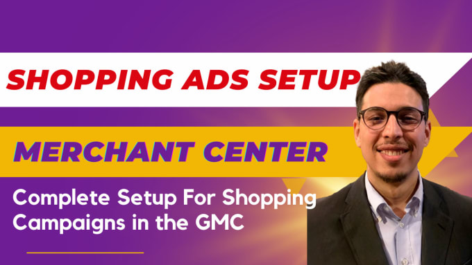 Gig Preview - Set up google merchant center product feed with no issues