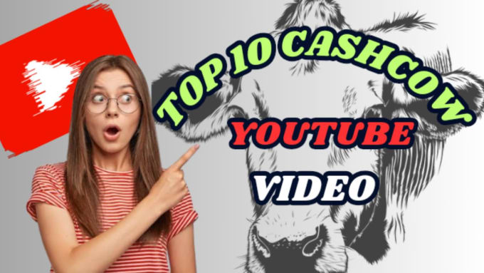 Gig Preview - Create youtube top 10 cash cow faceless videos and automated cash cow videos