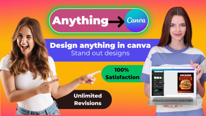 Gig Preview - Design, recreate, convert or redesign  anything in canva in 1 hr