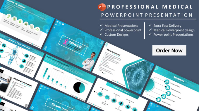 Gig Preview - Design medical,business powerpoint presentation