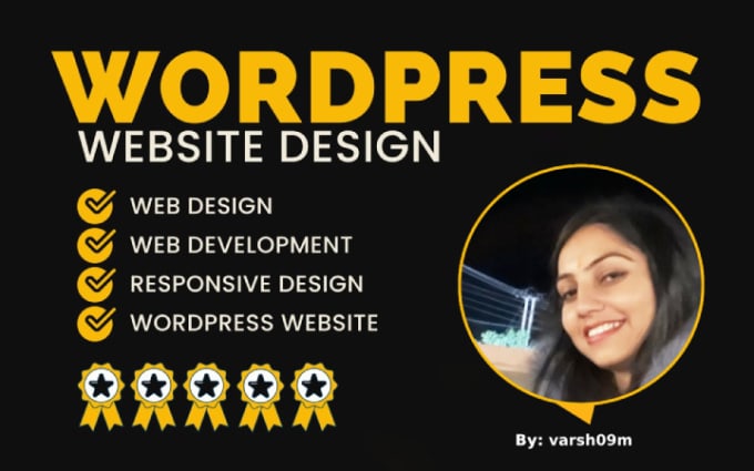 Gig Preview - Build a mobile responsive wordpress website design for your business