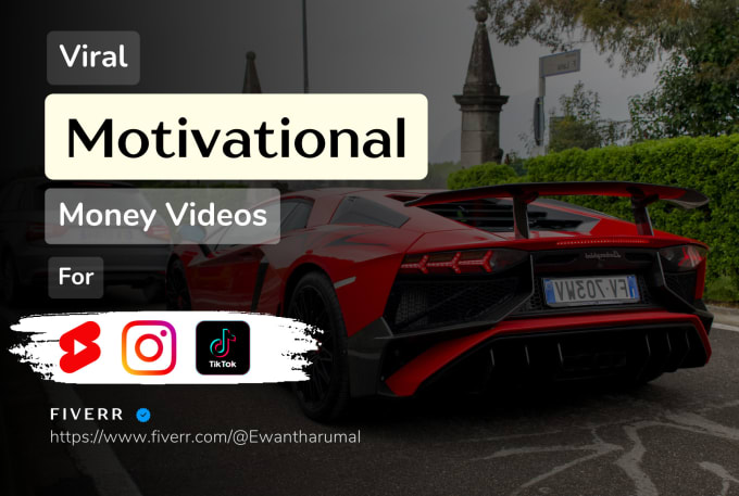 Gig Preview - Create viral money making motivation tiktok and reel videos