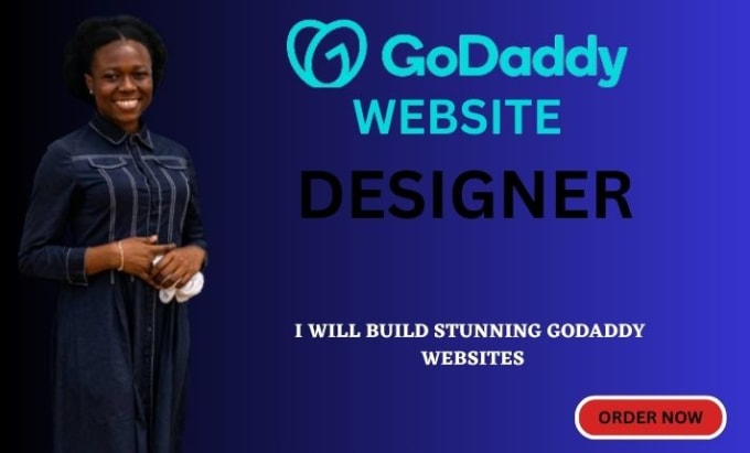 Gig Preview - Build a professional godaddy website for your business needs