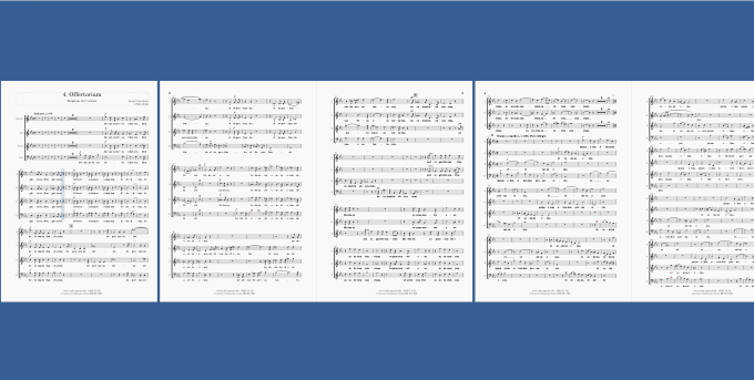 Gig Preview - Write, play back and print beautiful sheet music