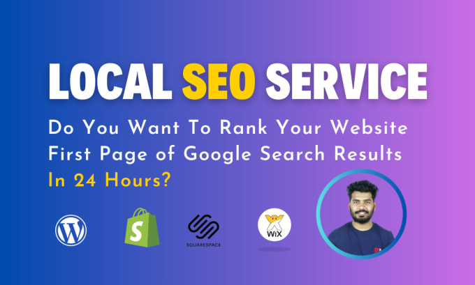 Gig Preview - Complete monthly local SEO optimization services for google first page