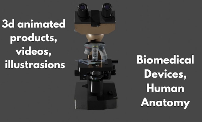 Gig Preview - Make 3d biomedical animations and illustrations