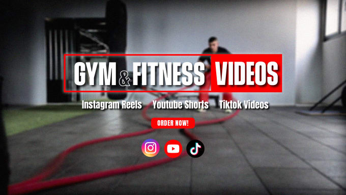 Gig Preview - Edit your gym, fitness videos for instagram, youtube