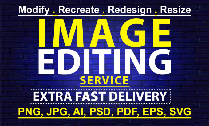 Gig Preview - Redesign ,edit, resize ,change color of your logo or image, flyers, banner etc