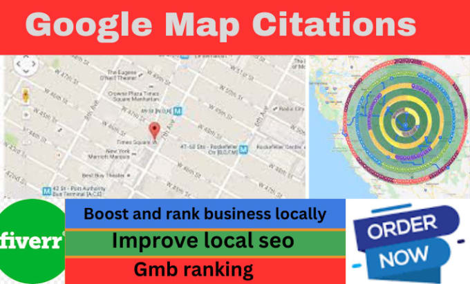 Gig Preview - Create google map citations for improve gmb ranking and local seo