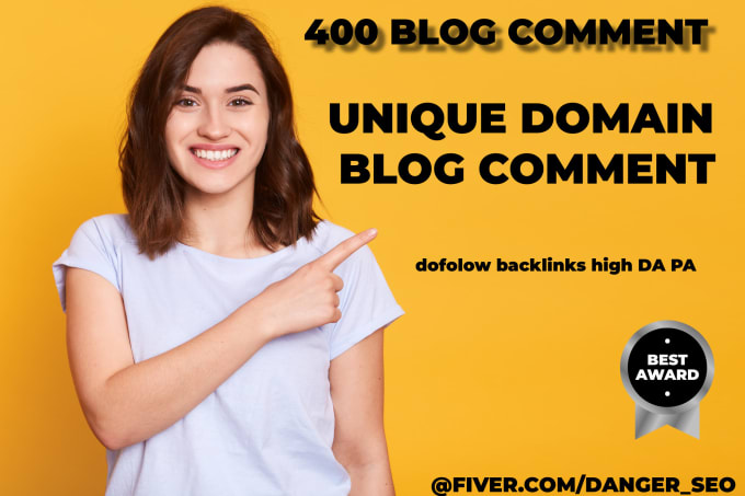 Gig Preview - Do 400 high pa da blog comments dofollow backlinks