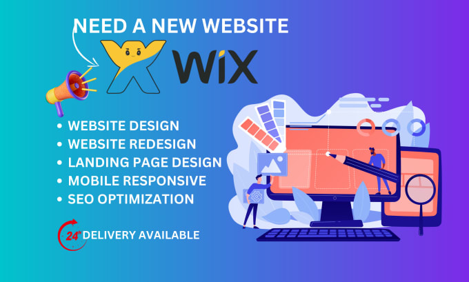 Gig Preview - Design, redesign or fix bugs on your wix website