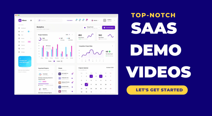 Gig Preview - Create saas demo video for your business, brand or service