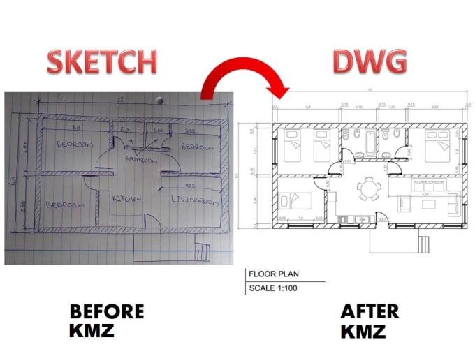 Gig Preview - Do 2d 3d design drafting on autocad sketchup revit solidwork