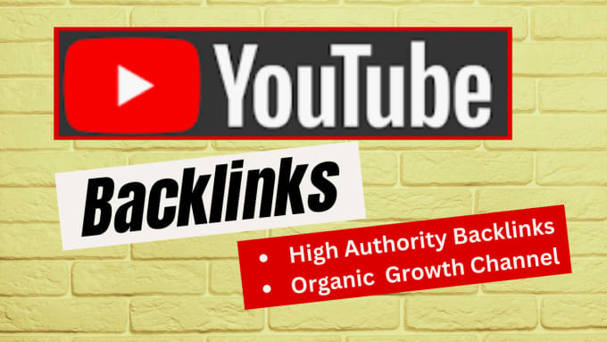 Bestseller - create high quality youtube backlinks for video ranking