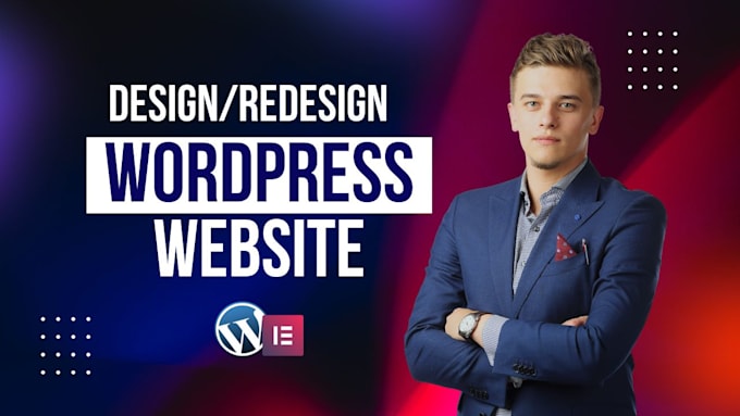 Gig Preview - Create, rebuild or redesign wordpress website or business website design