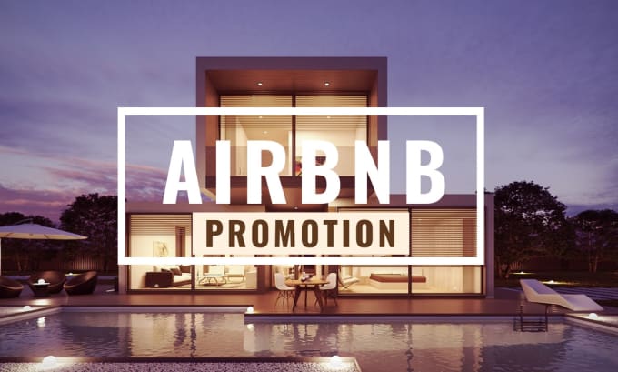 Gig Preview - Airbnb promotion airbnb marketing airbnb listing airbnb seo booking vrbo