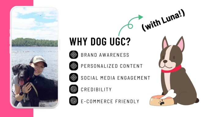 Gig Preview - Create ugc dog and pet content for tiktok and instagram ads