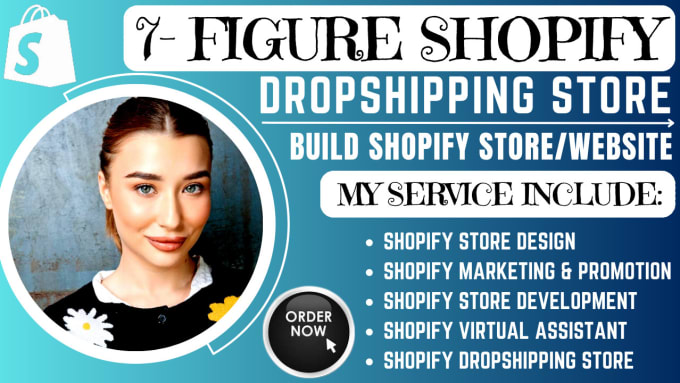 Gig Preview - Make 7 figure dropshipping store, shopify website design, 7 figure shopify store