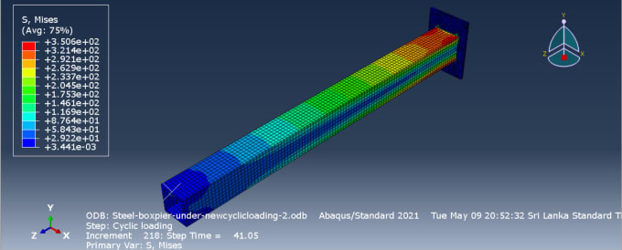 Gig Preview - Do 3d numerical modelling in abaqus