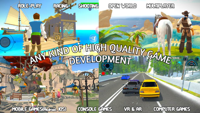 Gig Preview - Create high quality 3d games using unity