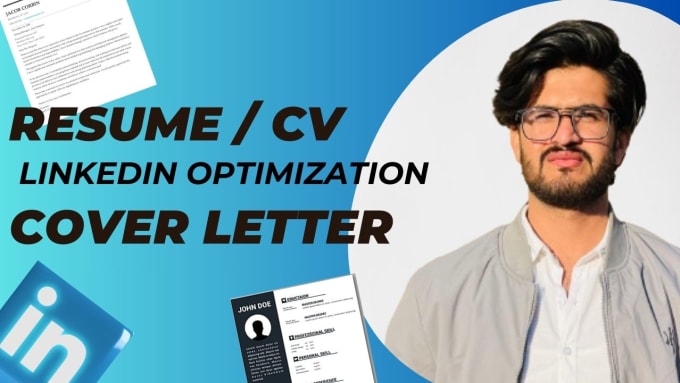 Bestseller - write your resume, cover letter and optimize linkedin