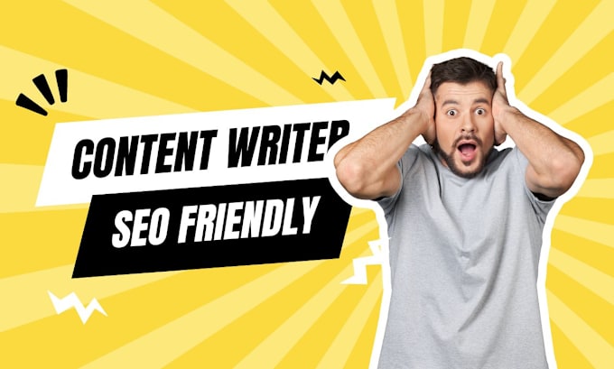 Gig Preview - Write content for your website