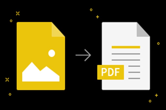 Gig Preview - Do perfectly and accurately any images to PDF file convert