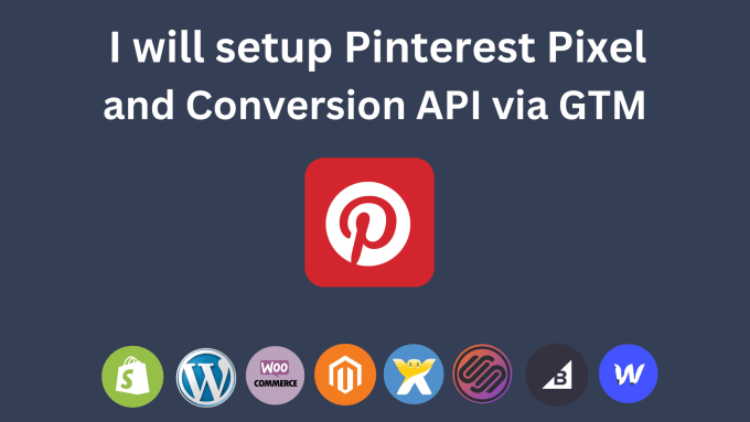 Gig Preview - Setup pinterest conversion API server side tracking via GTM