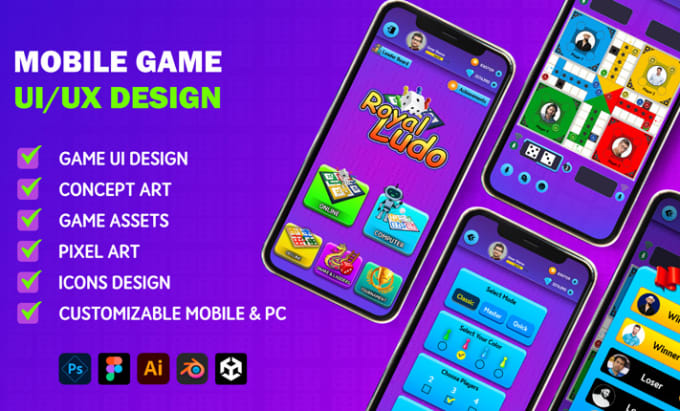 Concept Art, Mobile Design, UI Design and UX Design: FIFA Mobile