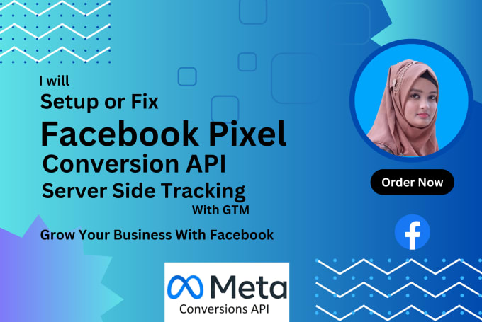 Gig Preview - Setup or fix facebook pixel conversion API with GTM