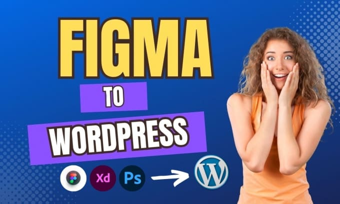 Gig Preview - Do convert figma to wordpress or xd to wordpress or psd to wordpress