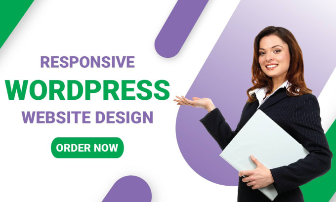 Gig Preview - Create wordpress website for your business and redesign