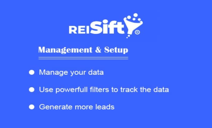 Gig Preview - Set up your reisift account