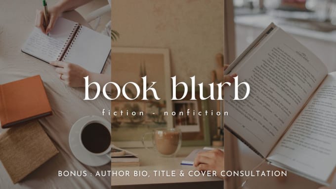 Gig Preview - Write fiction or nonfiction book blurb and book description