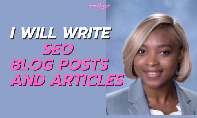 Gig Preview - Write an SEO blog post or article for you