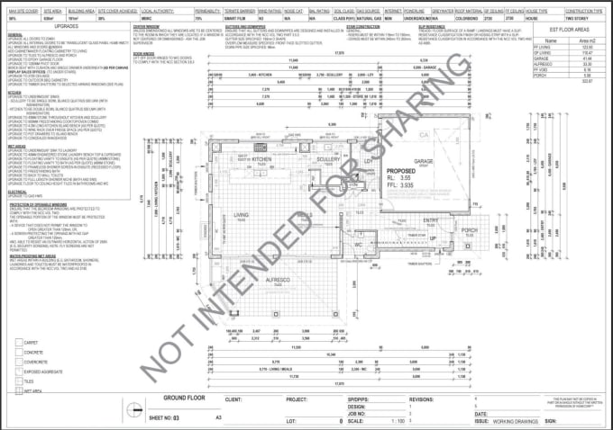 Gig Preview - Draw working drawings in australian standard