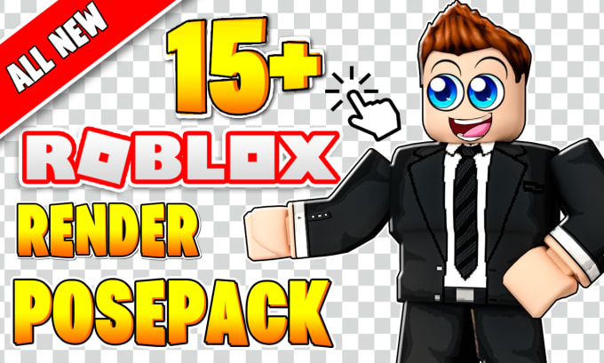 Gig Preview - Make a custom professional roblox render poses for you